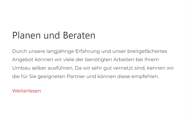 Altbausanierung 