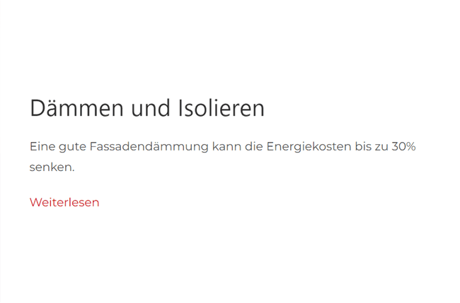 Isolieren für  Wimmis